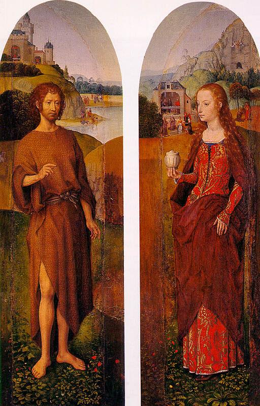Hans Memling Outer Wings of a Triptych Spain oil painting art